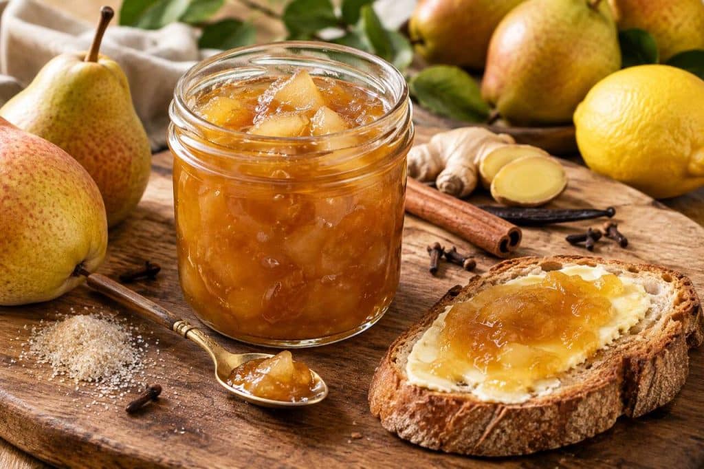 Confiture de poires aux épices douces : la recette gourmande