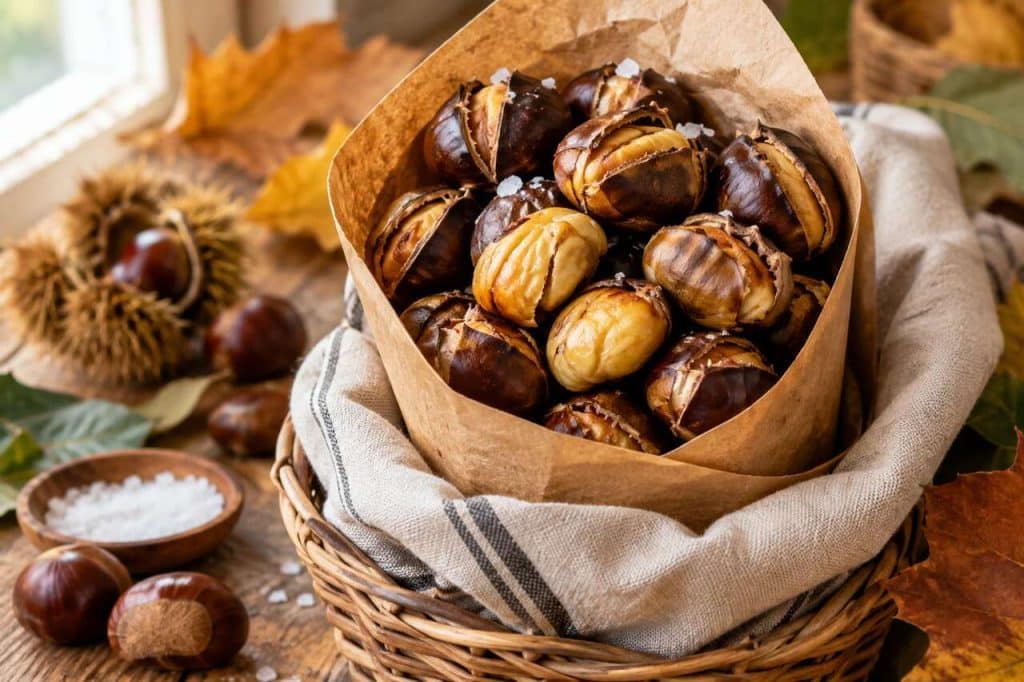 Recette de châtaignes grillées au four : astuces et conseils