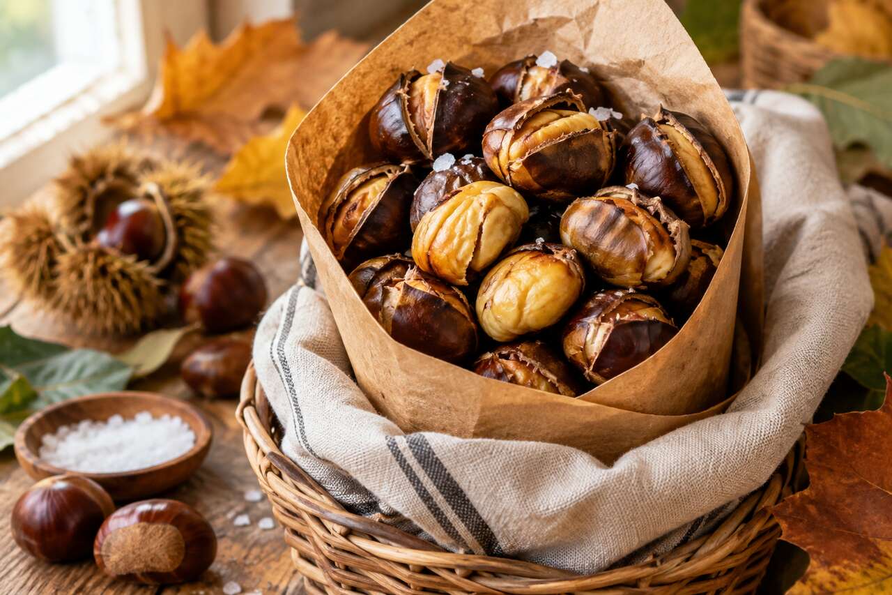 Recette de châtaignes grillées au four : astuces et conseils