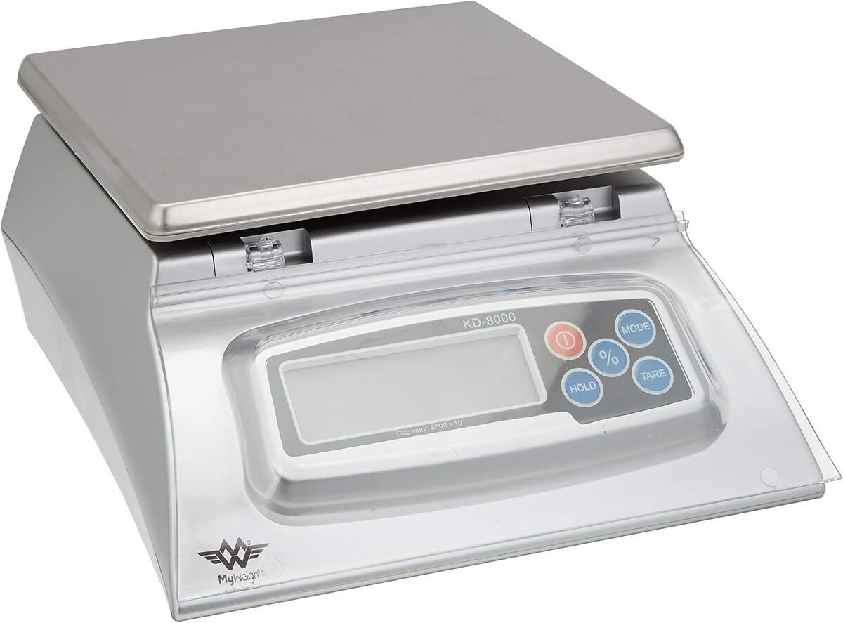 Test de la balance de cuisine My Weigh 8Kg précise à 1g